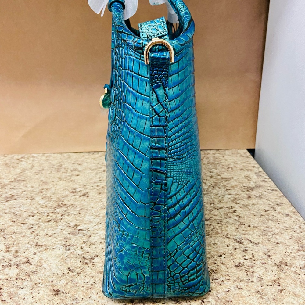 Brahmin Peacock Shimmer ELAINE and Cordelia Wallet - Picture 12 of 13